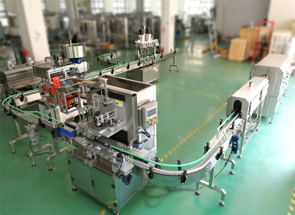 星火調(diào)味醬料給袋式包裝機械展示